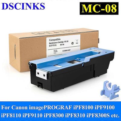 hg MC-08 Huoltosäiliö Canon imagePROGRAF iPF8100 iPF9100 iPF8110 iPF9110 iPF8300 iPF8310 iPF8300S iPF8310S iPF9400 iPF8400S:lle