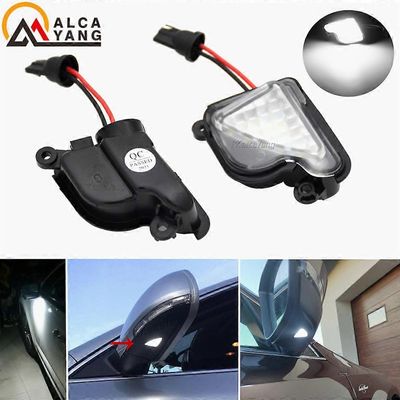 2kpl 6000K valkoinen LED sivupeilin alla auton valo lätäkkölamput Skoda Octavia 3 2 5E 1Z 2004-2020 Skoda Superb 3 2 B6 B8 2008-2021