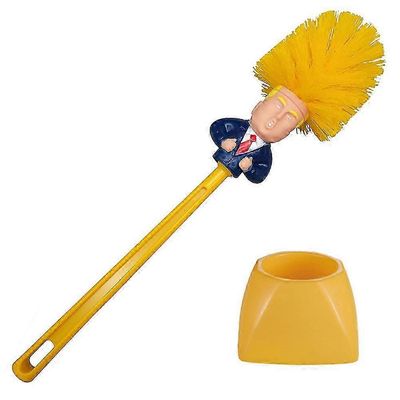 Presidentin uutuuslahja MAGA-symbolilla monikäyttöinen wc-harja kylpyhuoneen siivoukseen B ja pohja