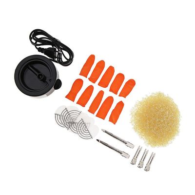 Hot Fusion Lim Keratin Melt Hot Pot Hair Extension Tools Kit + limpärlor Eu