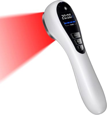 Punaisen valon hoito, infrapuna-punaisen valon hoitolaite kehon kohteisiin nivelet ja lihakset suoraan kivunlievitykseen, 650 nm &; 808nm punaisen ...