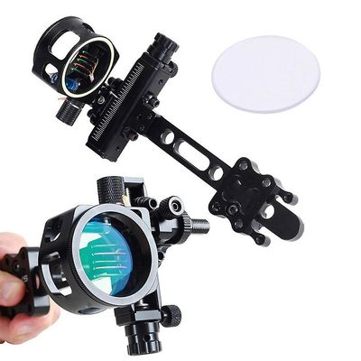 5-nastainen jousitähtäin pitkä tankokääritty yhdistelmäjousitähtäin 6 kertaa yhteensopiva AV41-linssijousiammuntatarvikkeiden kanssa