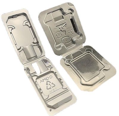 10 stk CPU Clamshell skuffeboks AMD Case Holder Beskyttelse For AMD AM2 AM3 FM1 FM2 SHYTMV 10 PCS For AMD