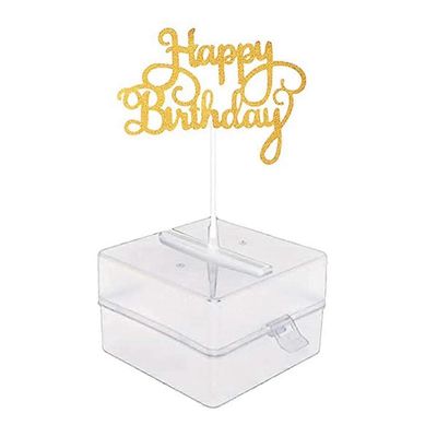 Kakun rahalaatikkosetti, rahan vetäminen kakunvalmistusmuotti, kakun pankkiautomaatin rahalaatikko, jossa kultakimallus Happy Birth Kuten