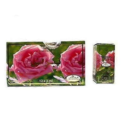 AL-REHAB Pakkaus 12 Musk Perfume Al Rehab Nebras 3ml 100% öljyä