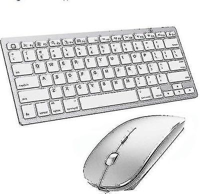 Bluetooth-tastatur og mus Combo, trådløs For Ipad Pro / ipad Air Høy kvalitet