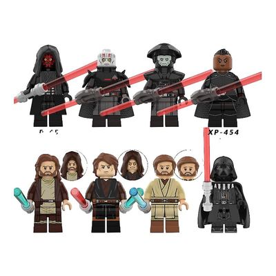 Yxuo Timubike 8stk/sæt Byggeklods Legetøj Star Wars Series Figur samlet Mini Byggeklods Action Figurer Legetøj Legetøj Gave