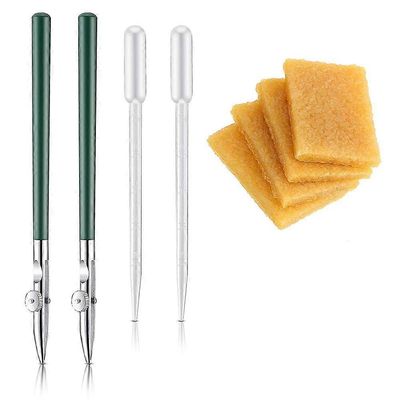 Art Ruling Kynäsetti Masking Fluid -kynä liimajäämien pyyhekumilla, viivoitusmustekynät nestemäiseen viivapiirrokseen