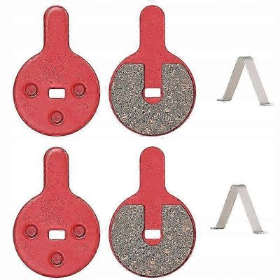 4x jarrupalat Kugoo Kukirin G2 Pro / Kukirin G2 Max -skootterille punainen