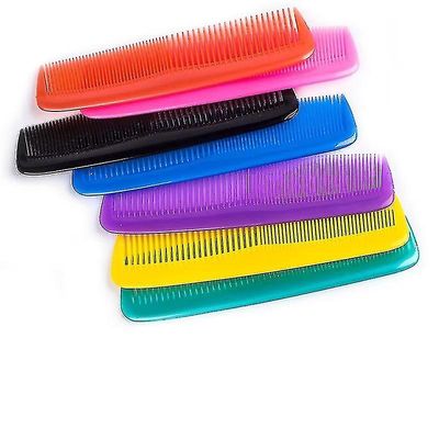 Hair Comb Cutting Comb Hair Combs For Frisør Comb Set, 12pcs Plast Pocket Combs Fine og Standard Tooth Hair Fine Barber Salon Comb For