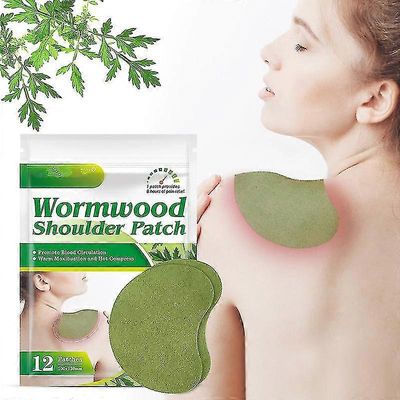 Olkapään laastari niska- ja hartiakipujen lievittämiseen - koiruoho infusoitu, rauhoittaa lihaksia ja lievittää arkuutta ja väsymystä 3kpl-36kpl