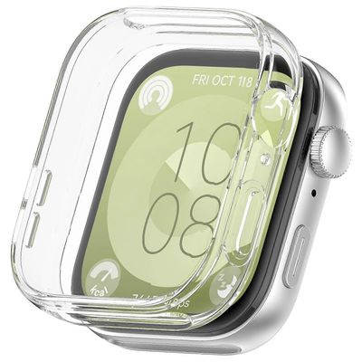 Huawei Watch Fit 3 naarmuuntumaton TPU-kotelo Älykellon suojus Kellokehyksen kansi