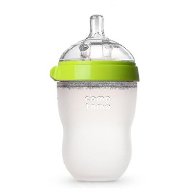 Comotomo Natural Feel tuttipullo, vihreä, 8 unssia ilmainen toimitus + 50% alennus