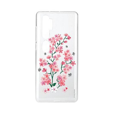 Crazy Kase Skrog til Xiaomi Mi Note 10 Bløde Sakura Blomster