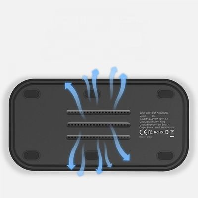 unbrand Magnetisk trådløs lader, 3 i 1 trådløs ladestasjon, for iPhone-serien, hurtigladestativ for AirPods Pro / 2/3, for iWatch