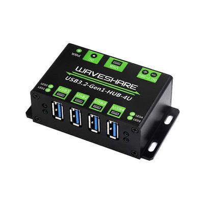 Waveshare USB3.2 HUB 4U laajennettu 4-suuntainen USB 3.2Gen1 -liitäntä