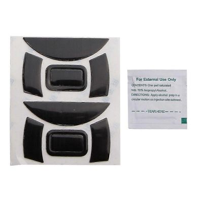 2Aseta hiiren jalkojen hiiren luistintarra Razer DeathAdder Essential 2000 -hiirelle Musta