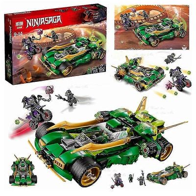 Baicccf Laadukkaat Ninja-sarjan Lloyd's Night Chariot -vaunut lapsille Lahjalelut