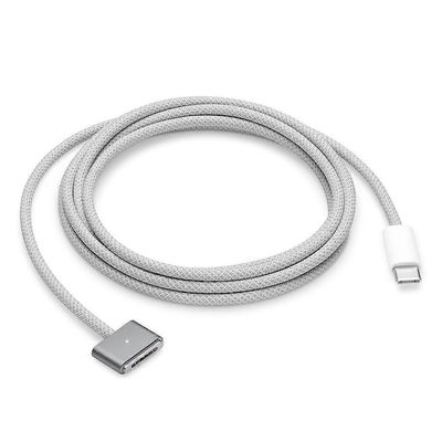 MacBook 2m 140W yhteensopiva MagSafe 3 -punotun johdon kanssa USB-C - magneettinen latauskaapeli - harmaa