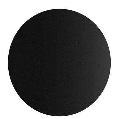 tulenkestävä matto vedenpitävä monitoiminen pyöreä grillimatto takapihalle -sy Musta 38 inches