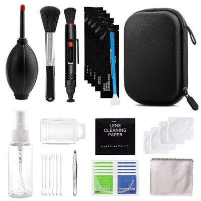 profesjonell dslr kamera rengjøring kit 29-i-1 kamera renere sett for sensor linse