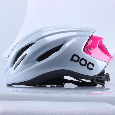 Poc Raceday Mtb Road Cycling Kypärä Style Outdoor Sports Men Ultralight Aero Turvallisesti Capacete Capacete Ciclismo polkupyörä maastopyörä 2 L 56-61