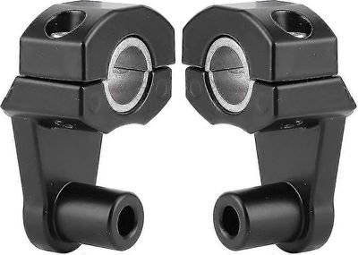 Ohjaustangon nousukiinnike, 2kpl 22mm / 28mm Universaali kääntyvä moottoripyörän ohjaustangon nousukiinnike Cnc-alumiiniset ohjaustangon nousuputke...