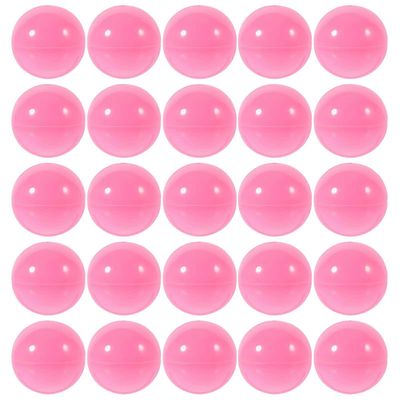 50 kpl uudelleenkäytettäviä arpajaispallorekvisiittaa juhlatapahtumiin ja peliin, jotka ovat ihanteellisia lottopalloihin Vaaleanpunainen 4.00X4.00...