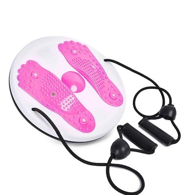 Eveltek Talje Twister Med Håndtag, Kvinder Slankeøvelse Tabe sig Pink