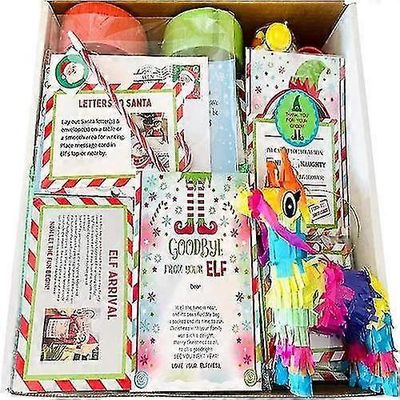 2023 Elf Props Kit 24 dager med juleaktiviteter Nedtelling av barnegave 24Dag