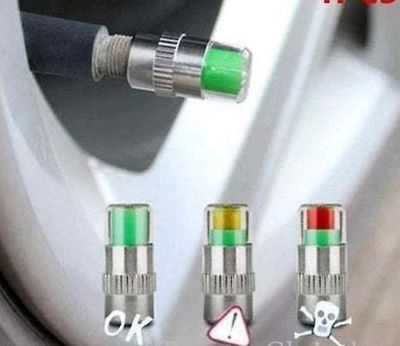 Fashionfresh 4pcs bil auto dæktryk skærm