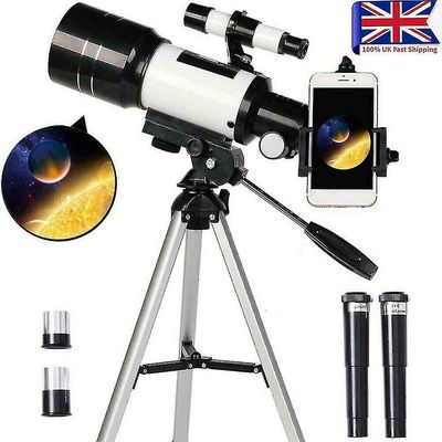 Suren 150x astronomiske teleskop F30070 Zoom HD Udendørs Monokulær med stativ 70mm Uk