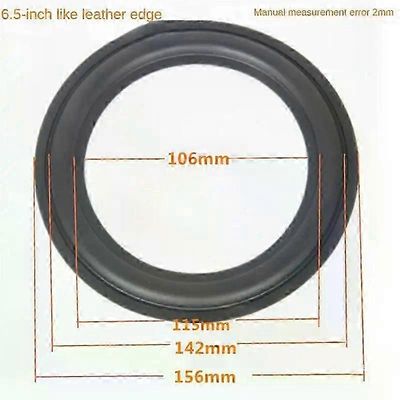 1 ~ 10 kpl kaiuttimien korjausosat tarvikkeet vaahtomuovireuna taitettava rengas subwoofer 4/5/6/8/10 tuuman bassokaiutin Tyyli E