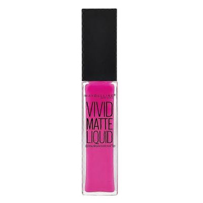 Maybelline Vivid matta nestemäinen huulikiilto - sähköpinkki 15
