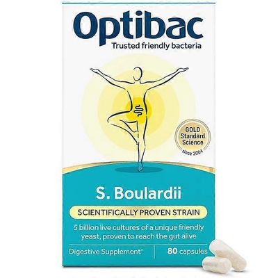 OptiBac Probiotics S. Boulardii 80 kapselia
