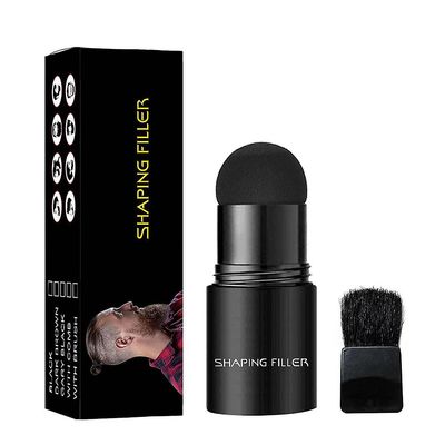 Parranmuotoiluaine Paksun parran muotoilujauhe Parran täyteaine Tilapäiseen kasvojen karvojen värjäämiseen Viiksien värjäykseen Muotoilutyökalut