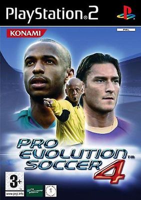 Sony Pro Evolution Soccer 4 (PS2) - PAL - Uusi ja sinetöity