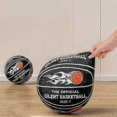 Handleshh Silent Foam -koripallo, joka kuljettaa sisätilojen hiljaisia koripalloja 24cm Black Cloud