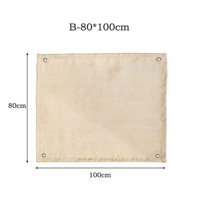 Brand pit mat brandsikker Camping Komfur Grill Mat Tæppe 80x100cm