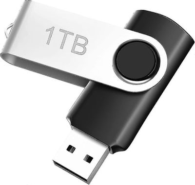 USB 3.0 -muistitikku 1tb, erittäin nopea flash-muistitikku 1000gb yhteensopiva tietokoneen / kannettavan tietokoneen kanssa, kannettava metallinen ...