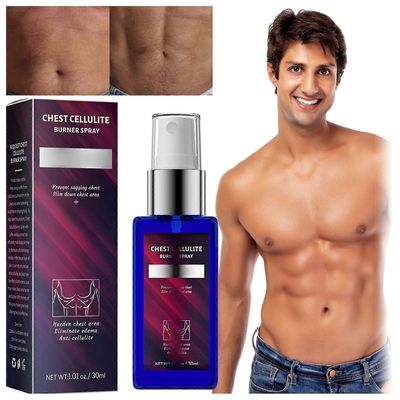 unbrand Gynekomastia Reduction Spray, Gynekomastia Reduction Cellulite Spray, Miesten Chest Cellulite Burner Spray, Miesten Chest Fat Reduction Spr...