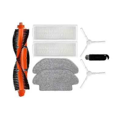 Xiaomi Robot Vacuum S10 / S12 / B106GL varaosat - sivuharja, HEPA-suodatin, moppiliina Kuten