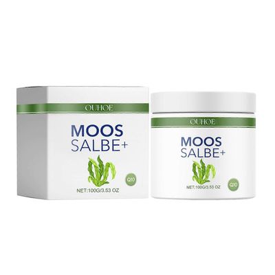 unbrand Sammalvoide Premium Laatu Ihon Ja Kuivan Ihon Hieromiseen Miehille Ja Naisille 100g Valkoinen
