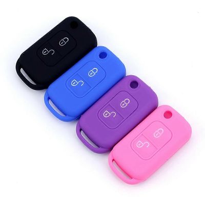 Auton avainkotelon suojus Fob Protect Shell Mercedes Benz SLK E113 A C E S W168 W202 W203 auton muotoilutarvikkeet Valon vihreä