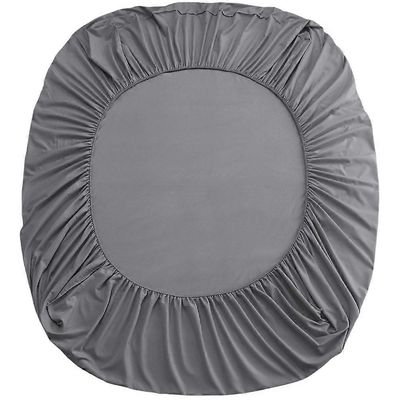 Mukava harmaa liuku asennettu lakana pestävä patjansuoja ohuille patjoille kotikäyttöön ihoystävällinen muotoilu 200.00X150.00X0.10CM