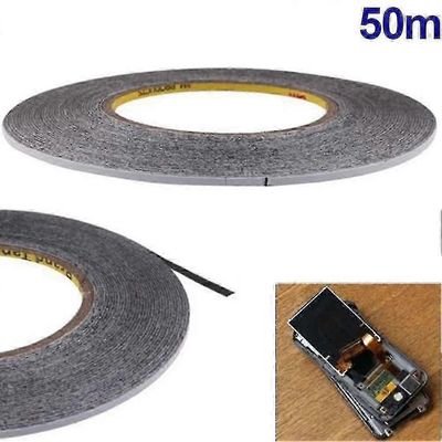 50m 3mm Tarra Kaksi sivua Liima Teippi Liima Matkapuhelimen näytön Lcd