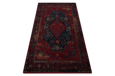 RugsX Uldtæppe OMEGA HARUN marineblå blå 235x350 cm
