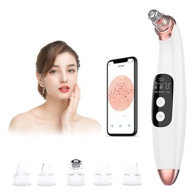 Dhrs Mustapäänpoisto pölynimurin pölynpuhdistin kameralla - Acne Extractor Tool Exfoliat B