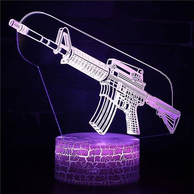 Joululahja lapset 16 väri lapset kauko-LED Touch Lamppu yövalo Fortnite