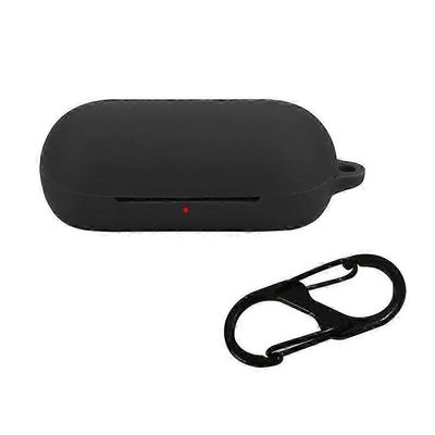 Suojaava kantokuori Sony WF-C700N -kuulokkeille Pölytiivis suoja Pestävä latauslaatikkoholkki naarmuuntumaton kansi Musta